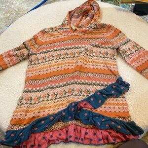 Matilda Jane size 14 hooded sweater girls